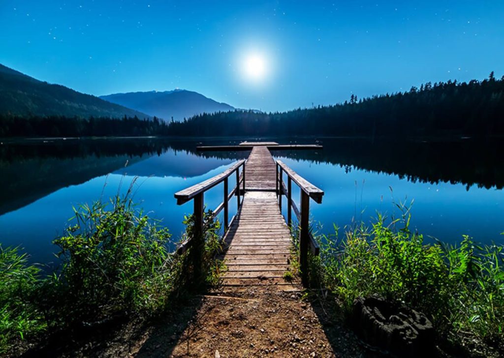 Dock on a lake