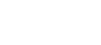 Amalfi Heights White Logo