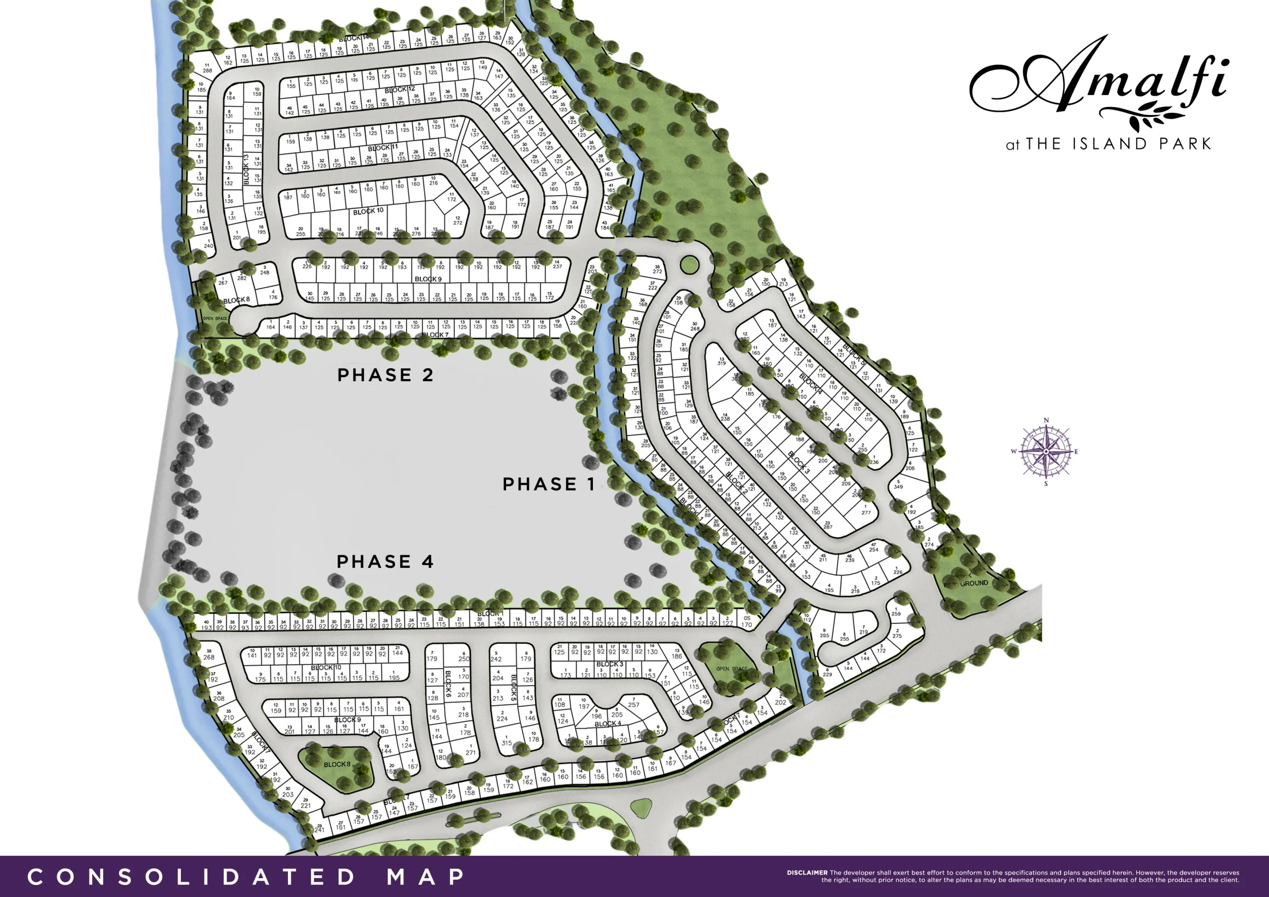 Amalfi Site Map