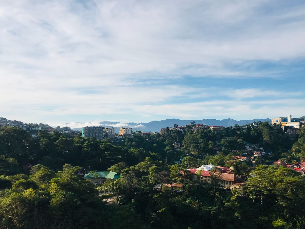 Baguio City Welcomes 2021 with Colorful Skies for a New Beginning