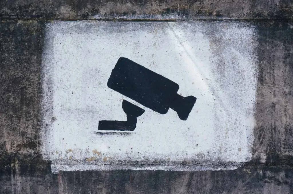 CCTV-Drawn-on-a-Wall