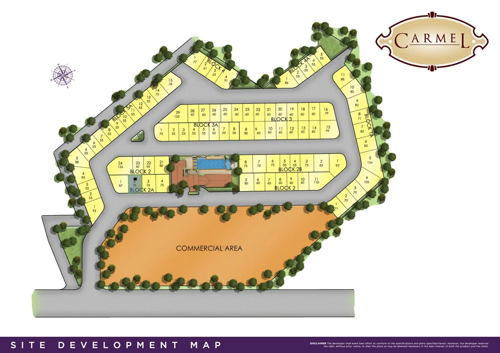 Carmel Site Map