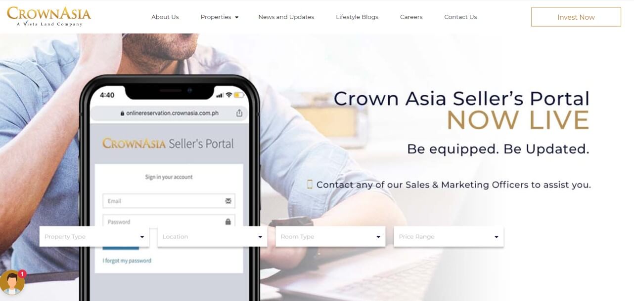 Crown Asia Sellers Portal January 1 2019