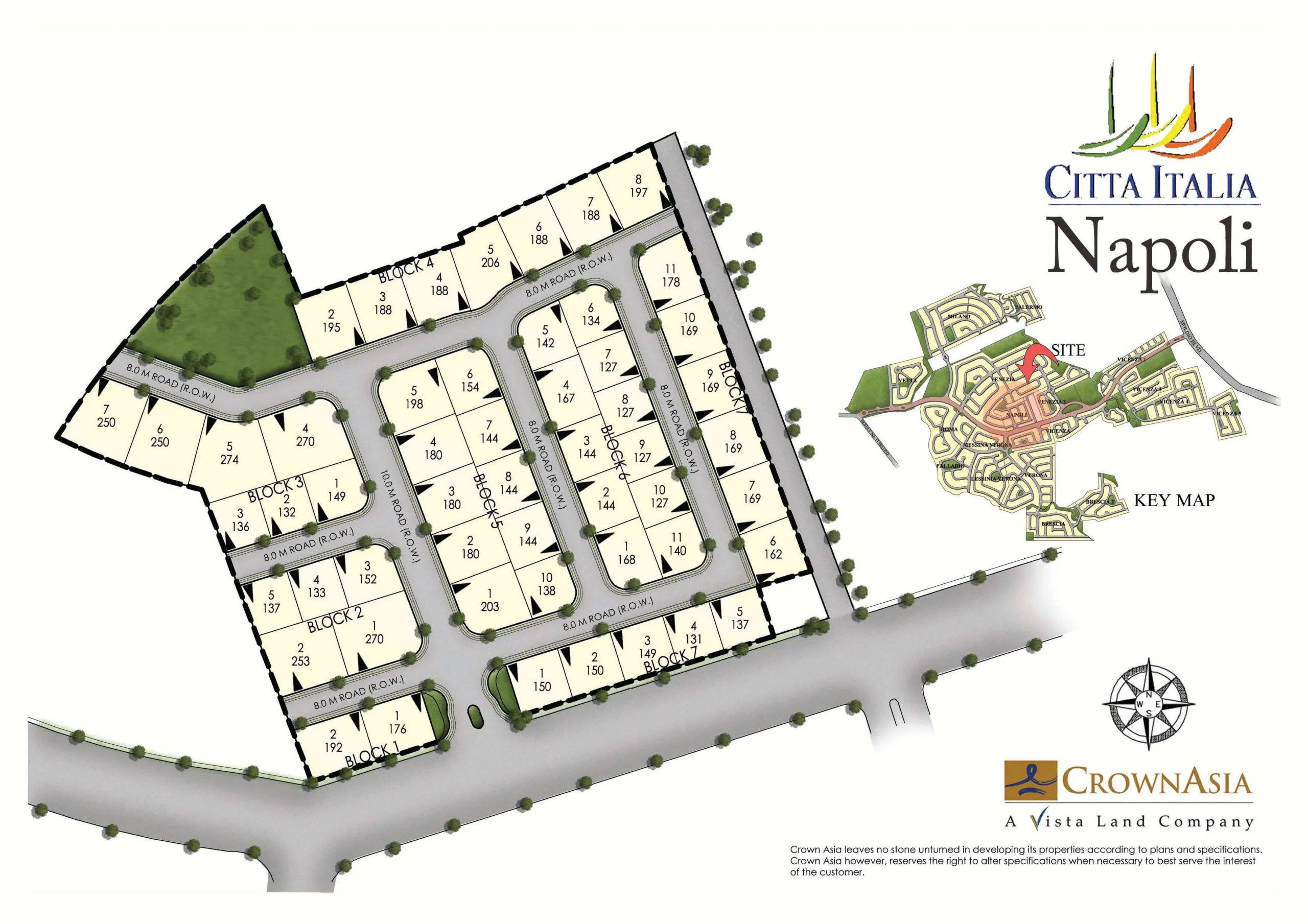 Napoli Site Map