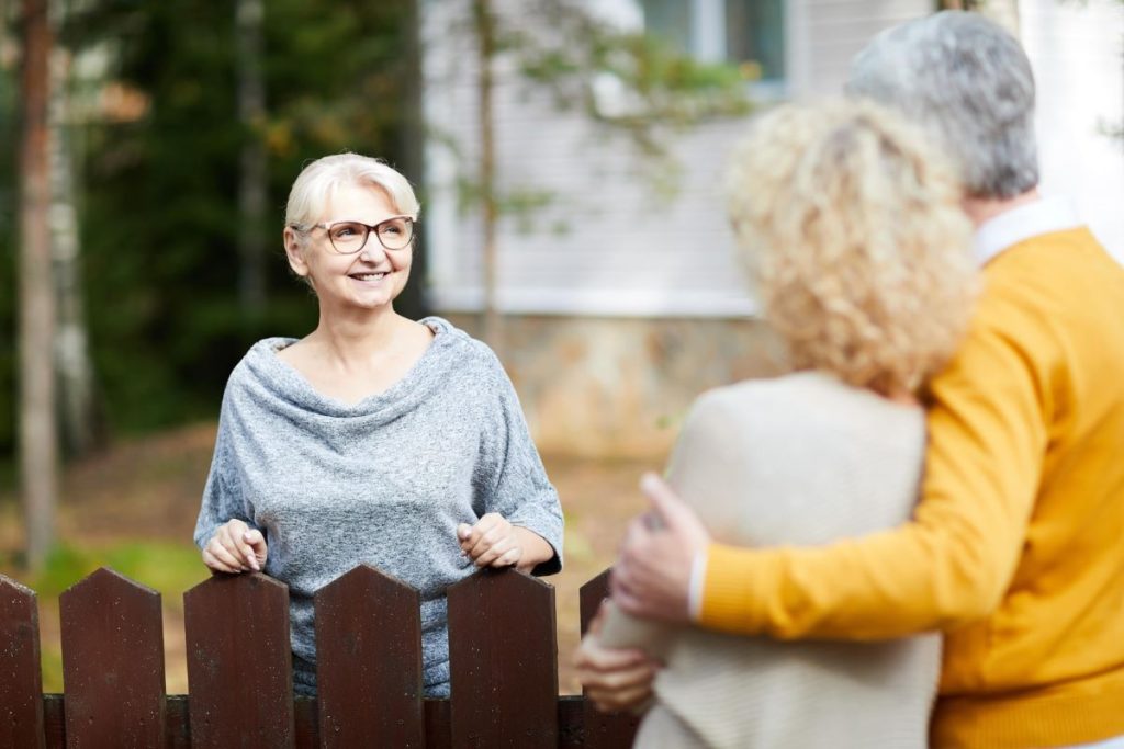 Peaceful Living is obtained when you maintain good relationships with your neighbors