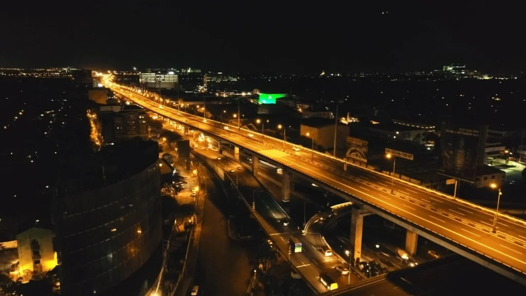 Skyway at Night