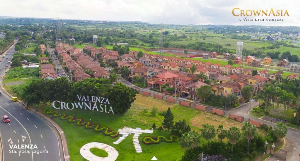 Crown Asia Philippines House and Lot View of Valenza Homes Roof House for Rent Valenza-2