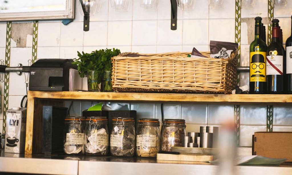 kitchen counter organizer