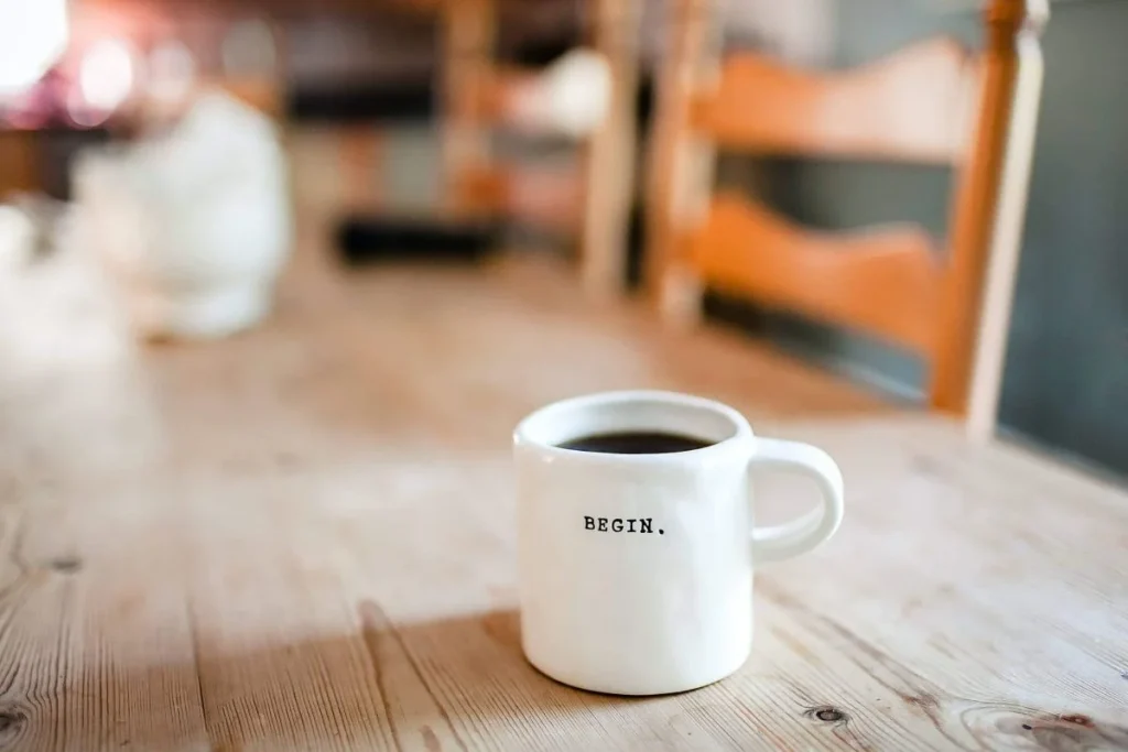 photo of a coffee mug