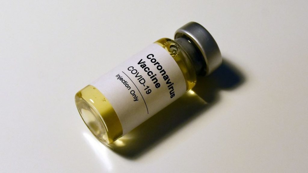 photo of a covid vaccine