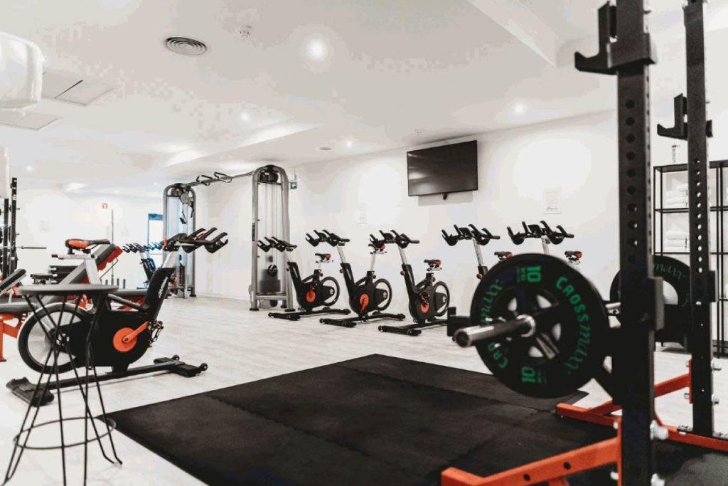 photo of a fitness center