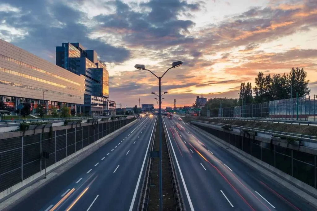 photo of a highway