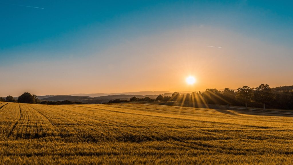 photo of a sunrise