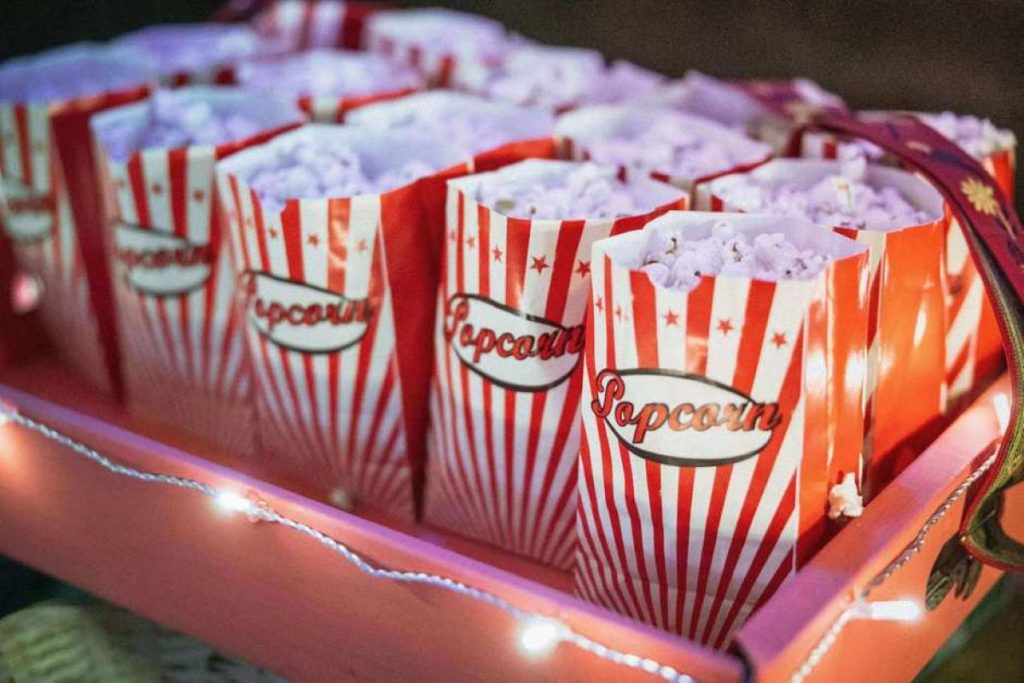 photo of movie popcorns