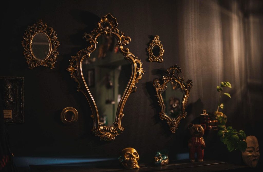 photo of vintage mirrors