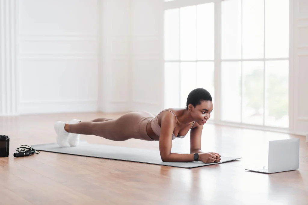 A Person Planking A-Person-Planking