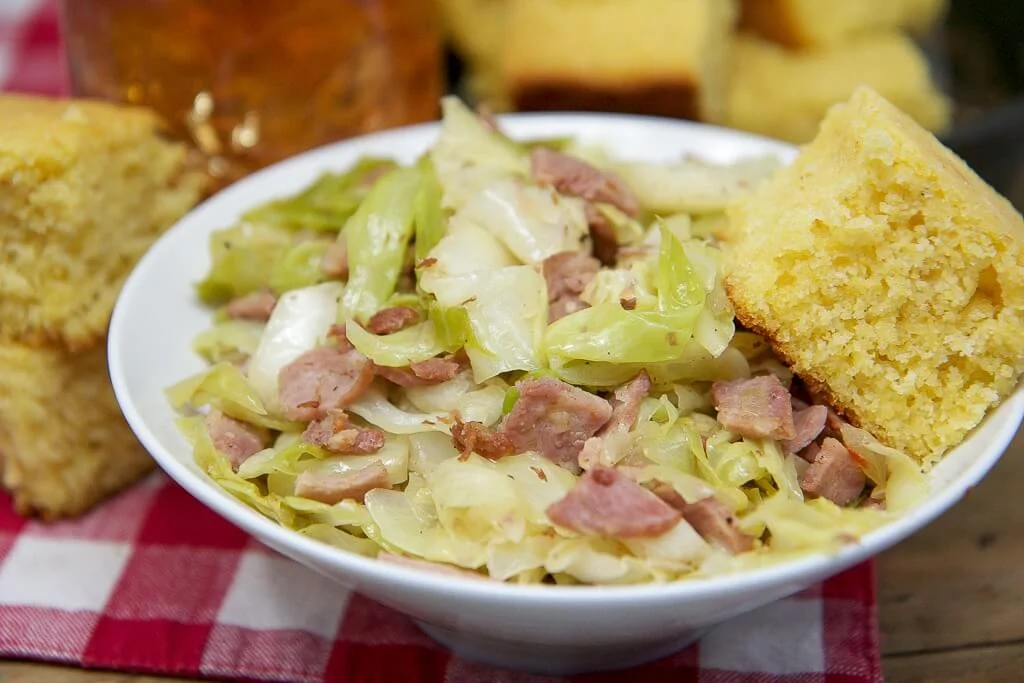 Bacon-Fried-cabbage