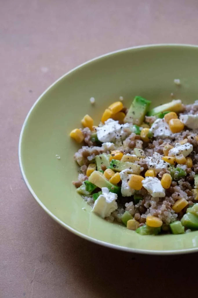 Corn Salad with Bacon and Honey