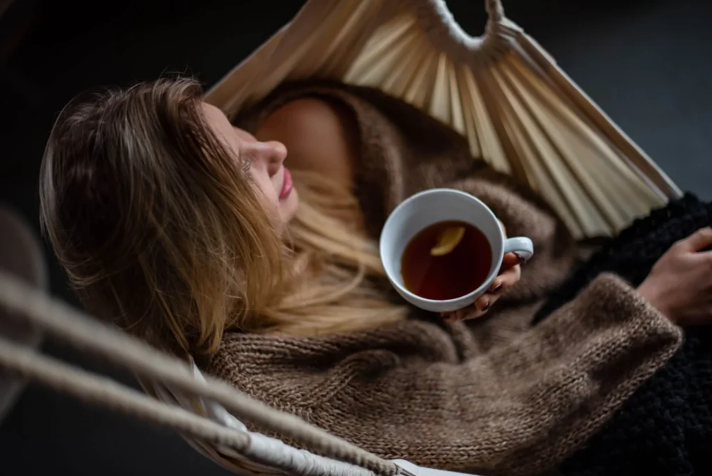 Drinking tea Drinking-tea