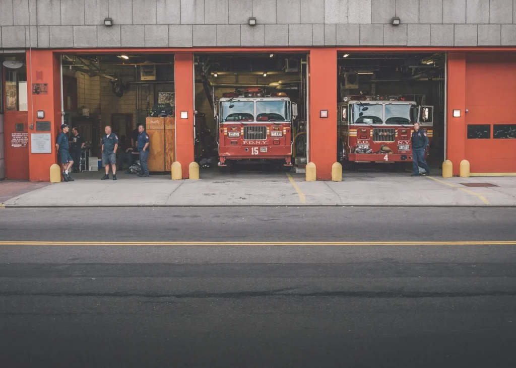 Fire-fighters-and-fire-trucks