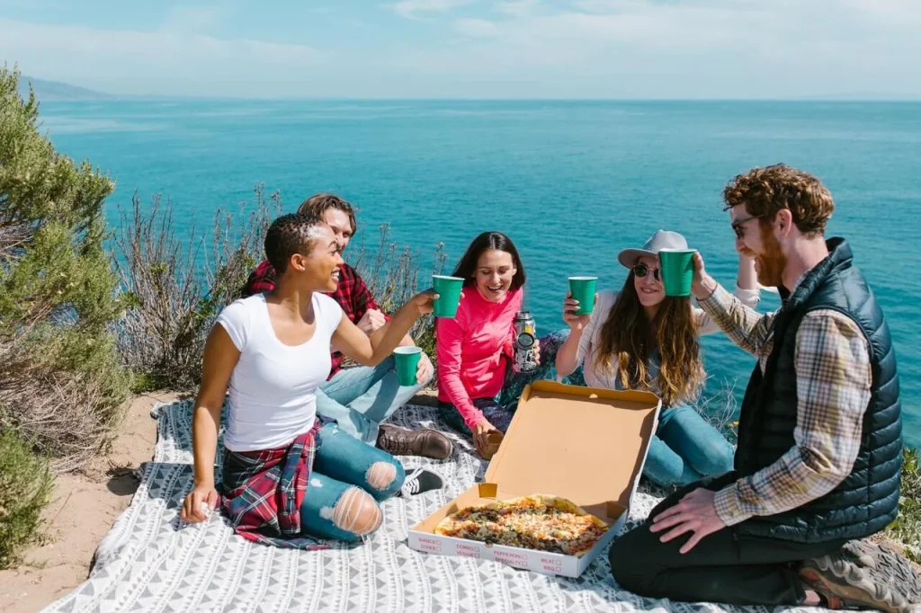 Friends-on-a-picnic