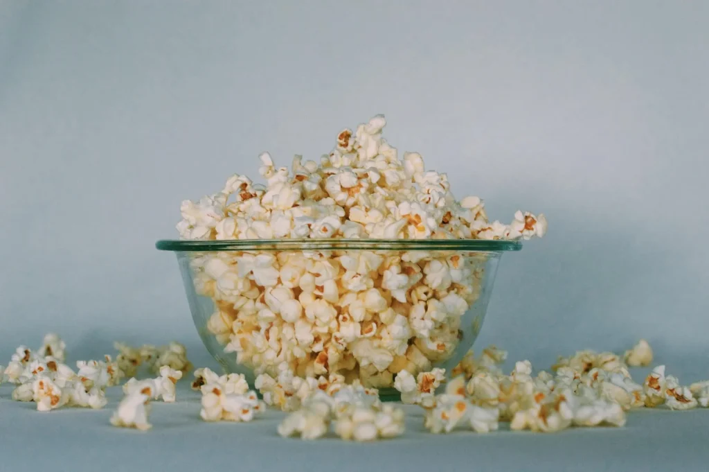 Homemade popcorn