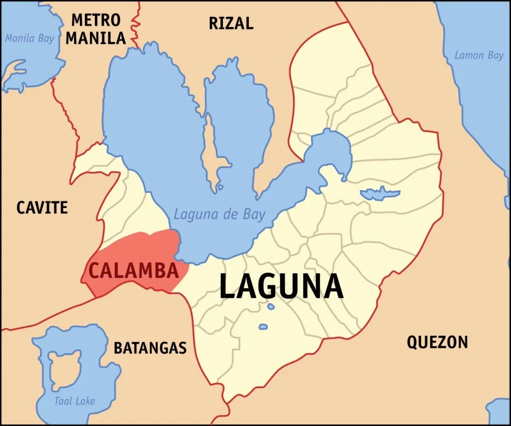 Laguna Map Laguna-Map