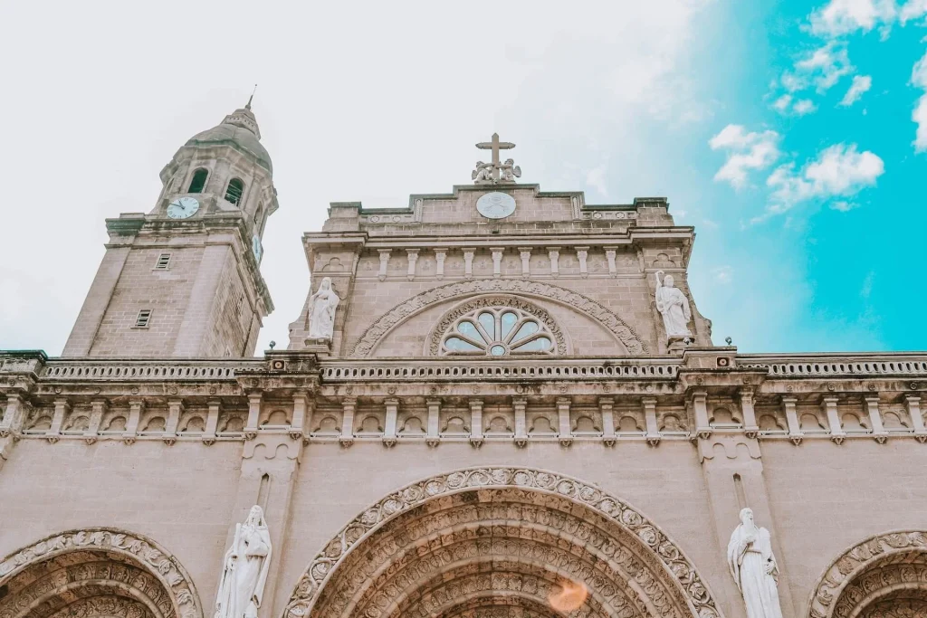 Visit the Manila Cathedral and San Agustin Church