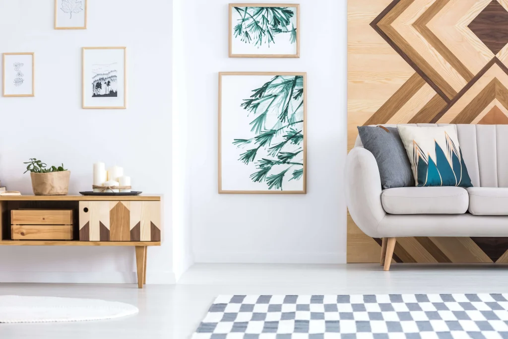 Mixture of modern and rustic style Mixture-of-modern-and-rustic-style
