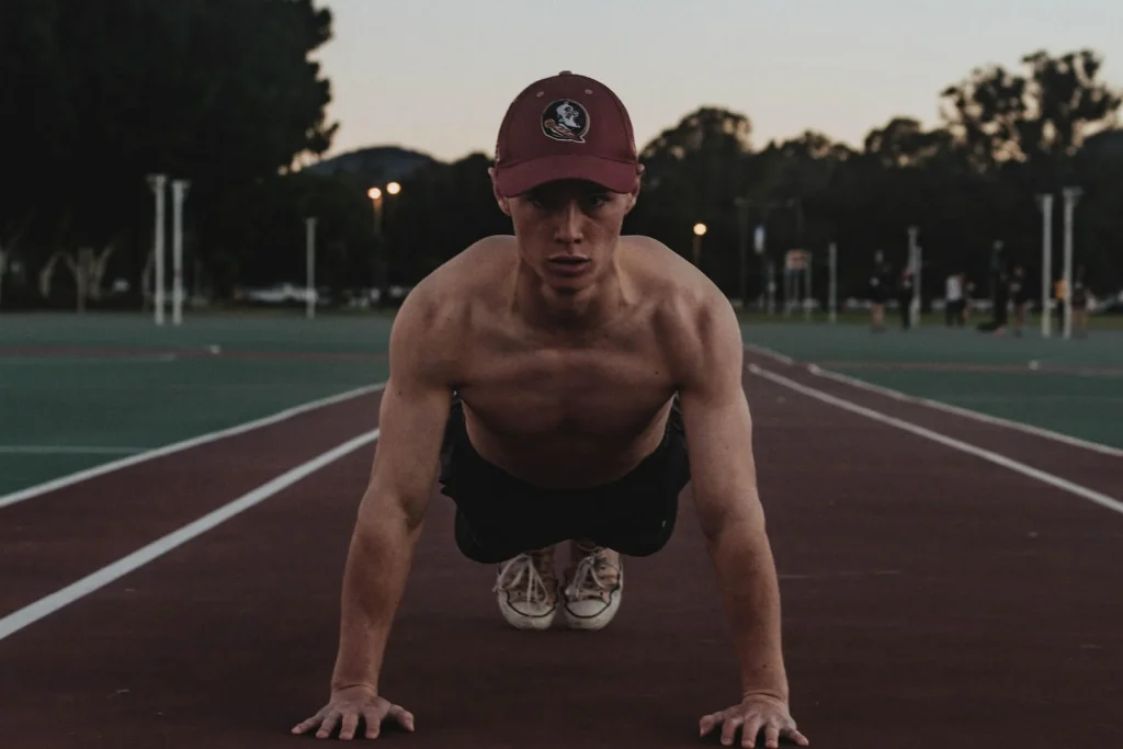 Regular push ups Regular-push-ups