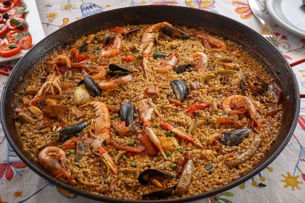 Seafood Sinigang Paella Seafood-Sinigang-Paella