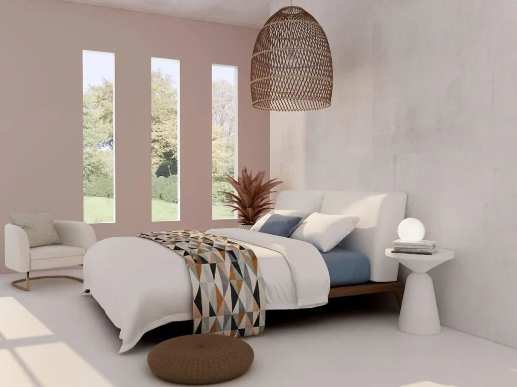 photo of a bedroom design