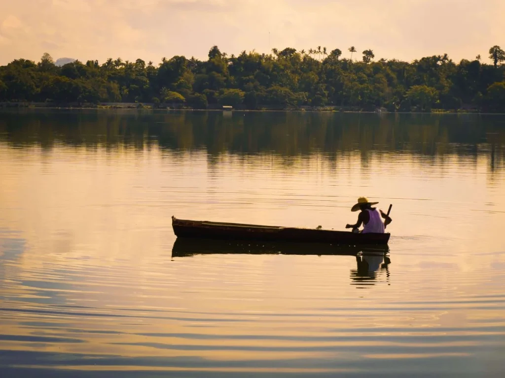 photo of a fisherman