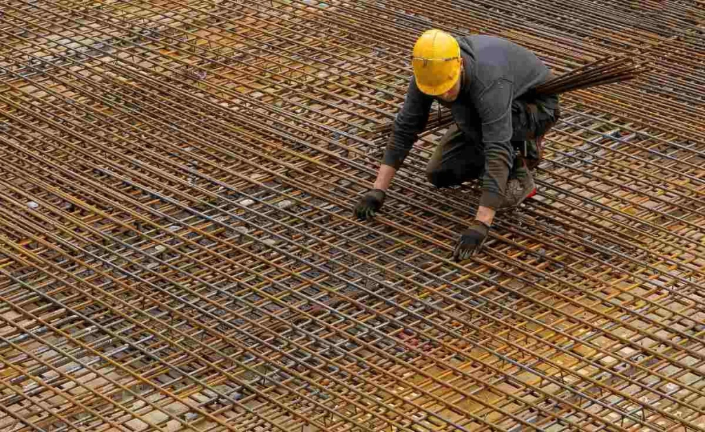 photo of a man in construction