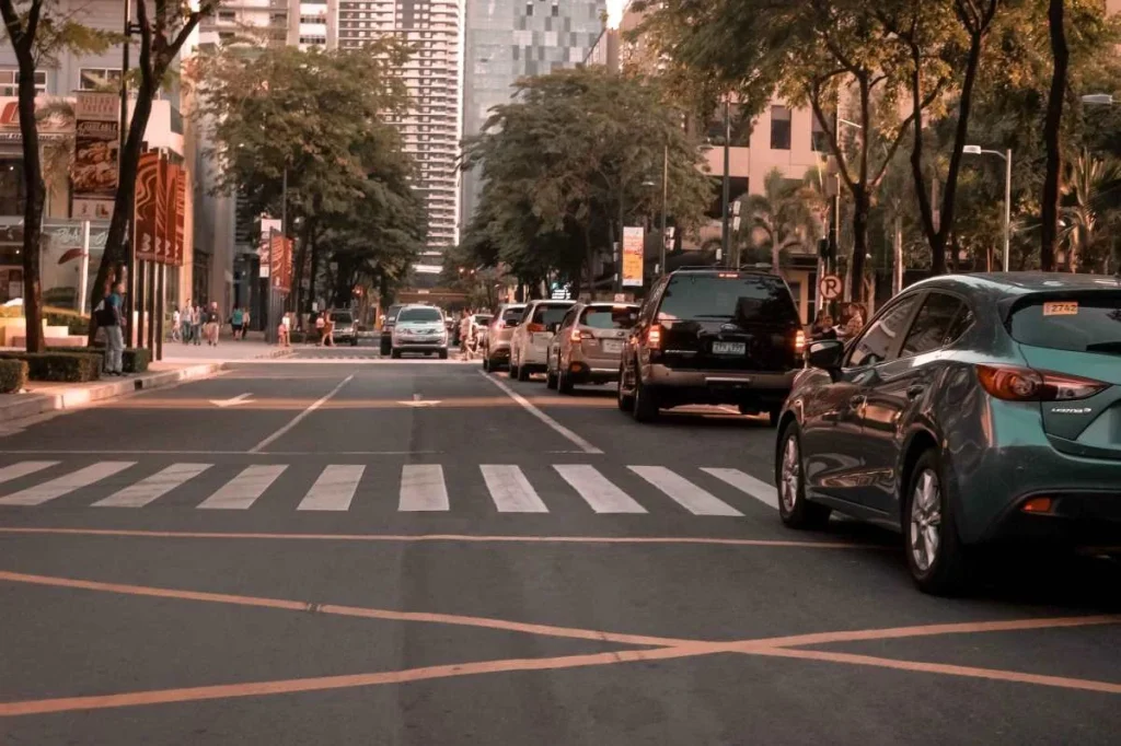 photo of a street in a city