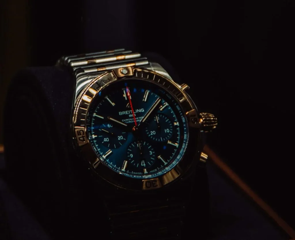 photo of an expensive watch