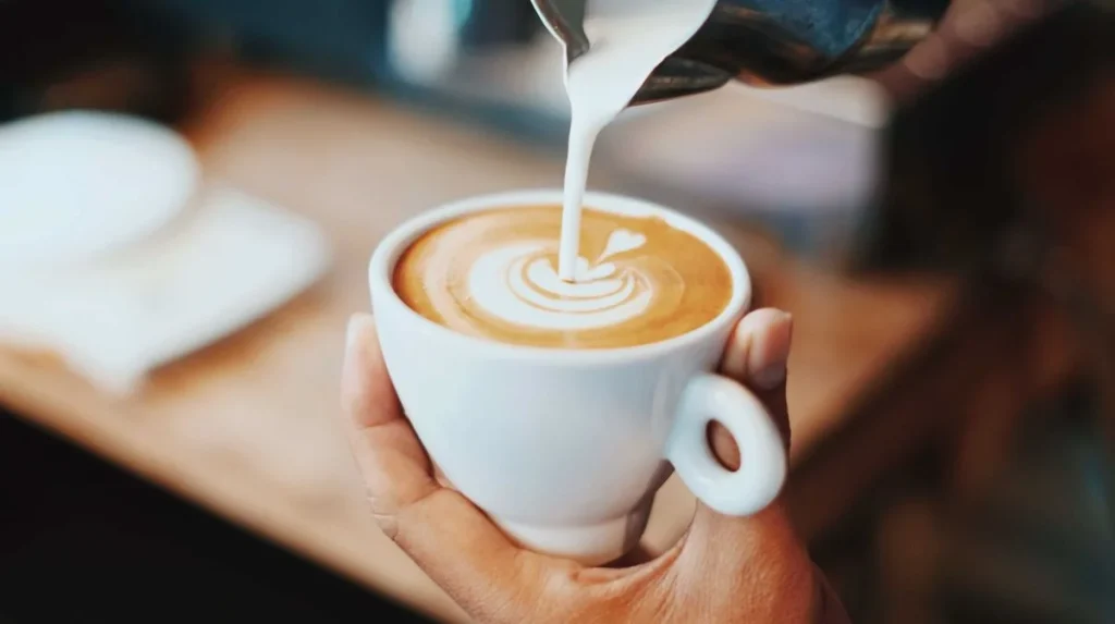 photo of coffee being poured