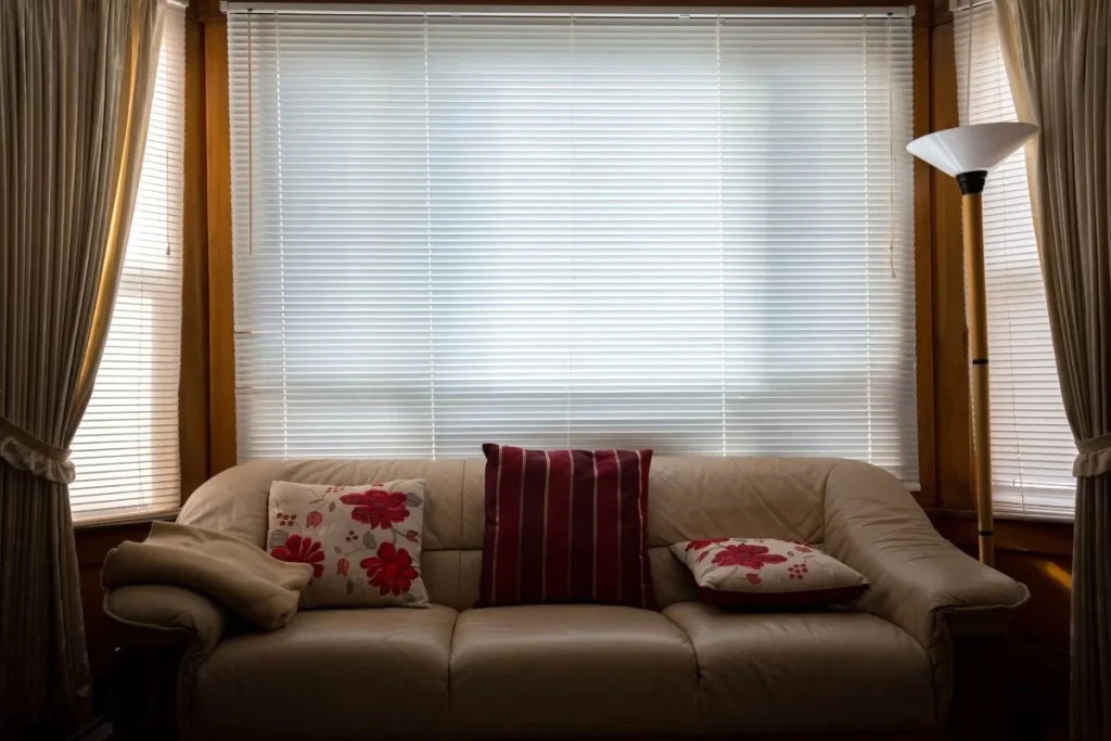 photo of living room curtains