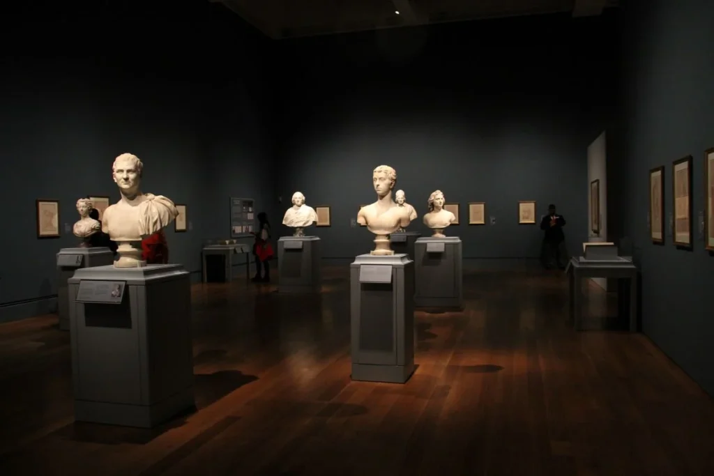photo of an art gallery photo of an art gallery