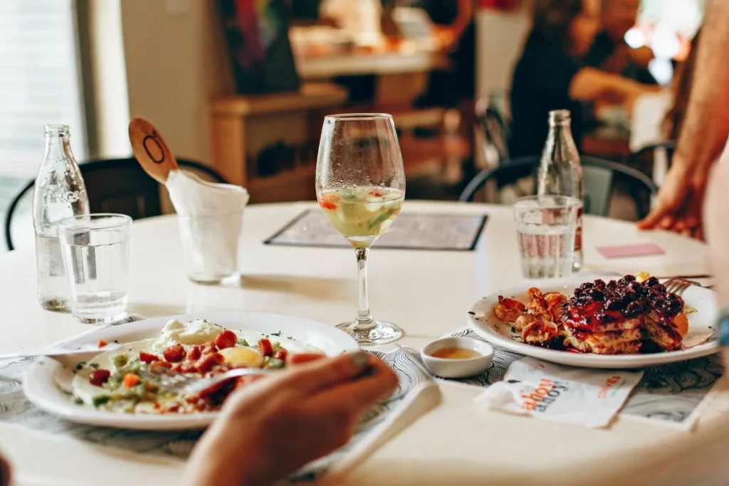 restaurant meal