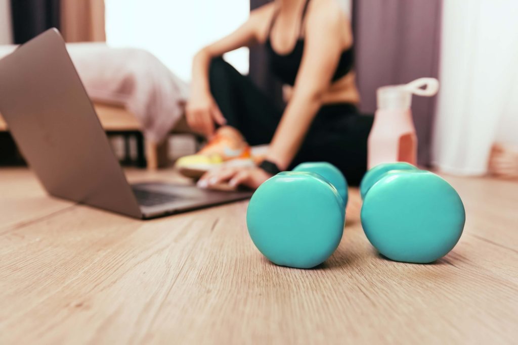 Pent fitness at home