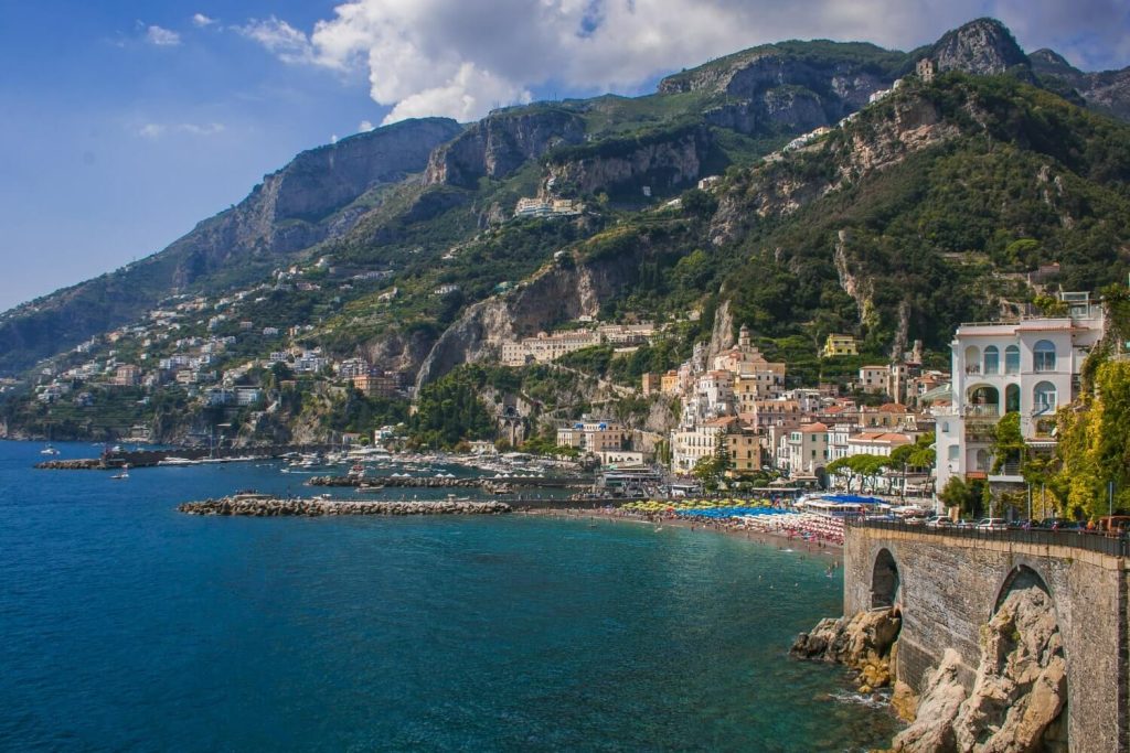 Indulge in a beach holiday in the Amalfi Coast