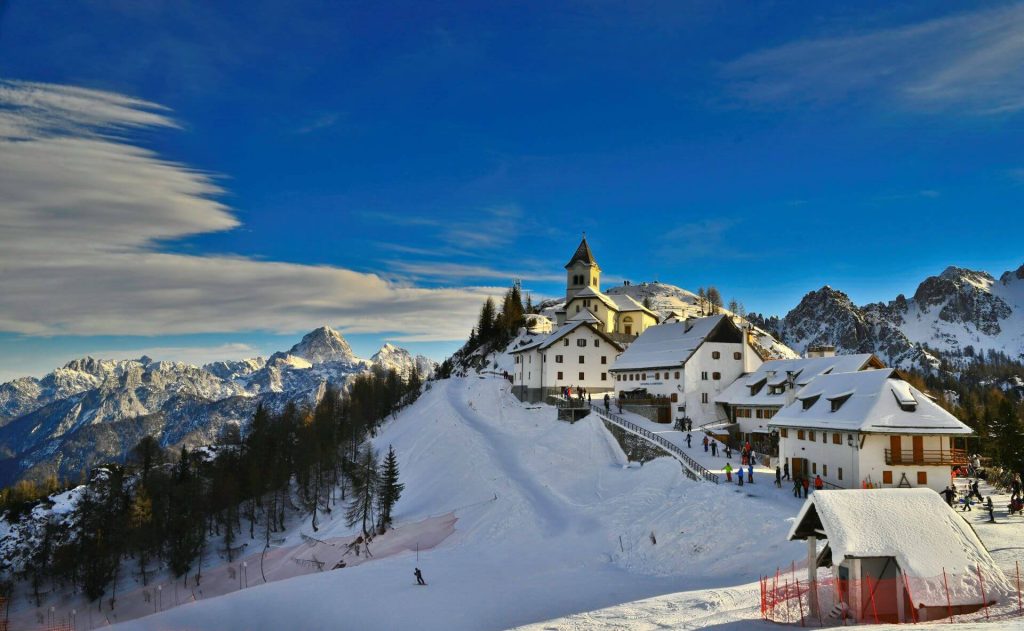 Enjoying winter in Italy