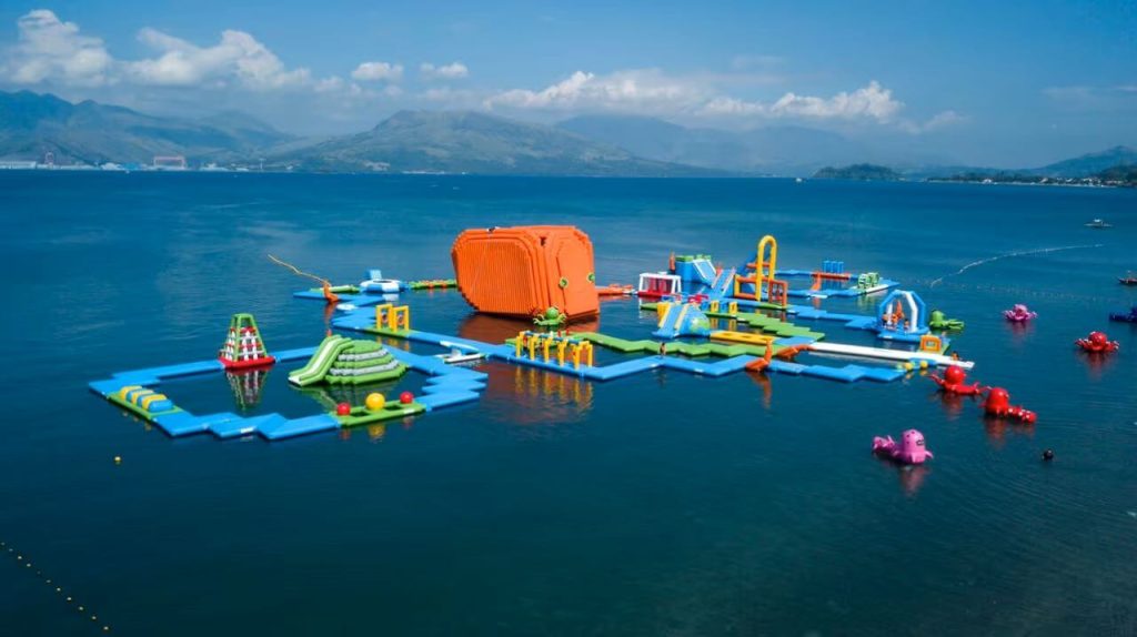 Image from Guide to the Philippines l Subic inflatable island 