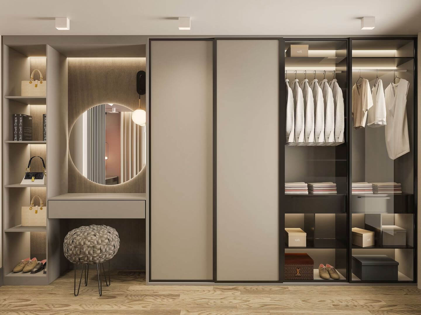 Helpful walk in closet design ideas and tips